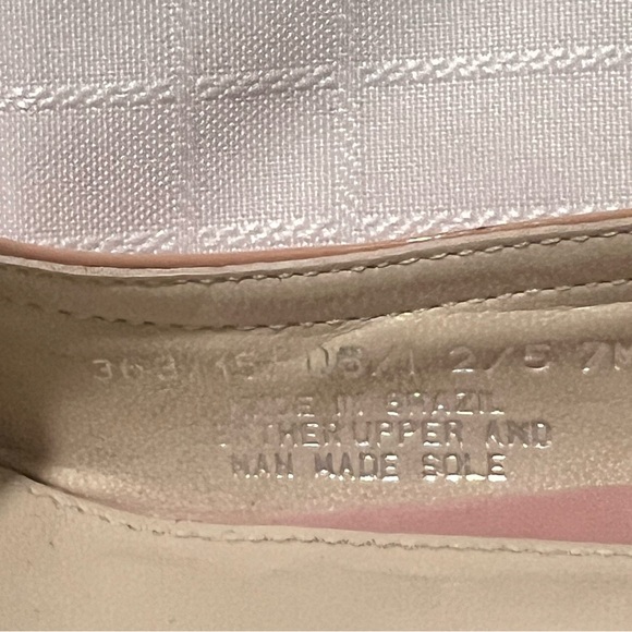 Franco Sarto Size 7 Dusty Pink Sling Back 1.5” heel - Picture 12 of 12